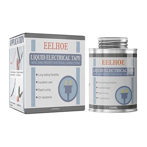 125ml Liquid Electrical Tape for Wire Repair & Insulation