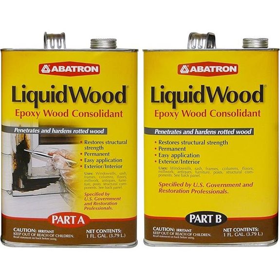 Abatron LiquidWood Kit - 2 Gallon Wood Epoxy Resin Hardener