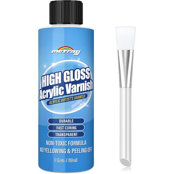 Gloss Varnish for Acrylic Painting High Gloss Finish