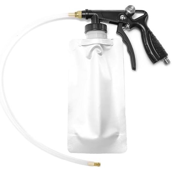 Air Rust Proofing and Undercoating Gun with Extension Wands