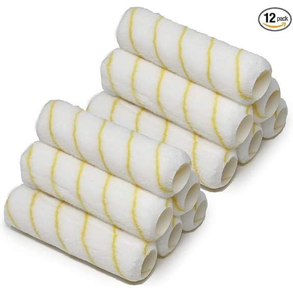 Allgala 12-Pack 9 Inch Shedless Paint Roller Covers