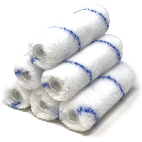 Allgala 4 Mini Microfiber Paint Roller Cover (6-Pack)