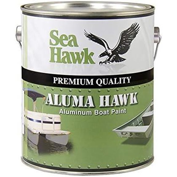 Aluma Hawk Aluminum Boat Paint by Sea Hawk Paints (Tan Quart)