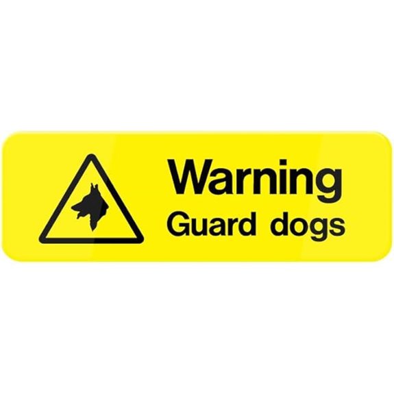 Anti-Climb Paint Warning Sign for Home & Office