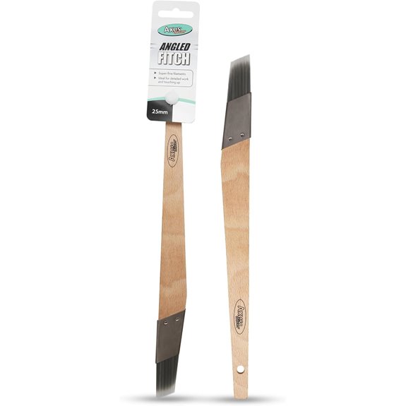 Axus Decor 25mm Angled Fitch Paint Brush