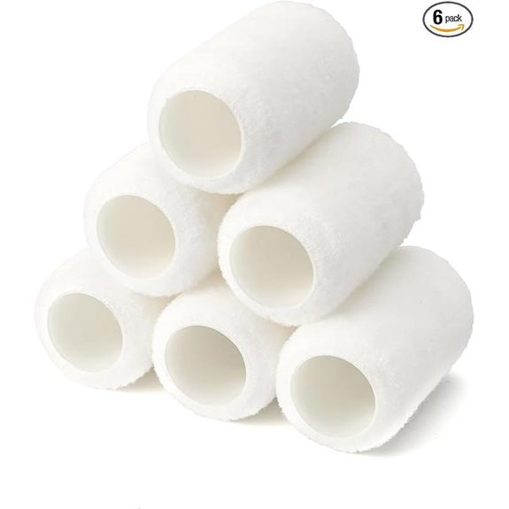 Bates 4 Inch Paint Roller Covers 6 Pack