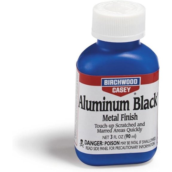 Birchwood Casey Aluminum Black Metal Finish for Gun Restoration