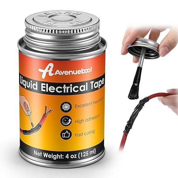 Liquid Electrical Tape Waterproof Insulating Glue (Black)