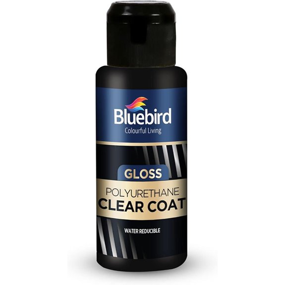 Bluebird Polyurethane Clear Coat Gloss 3.4 Fl Oz