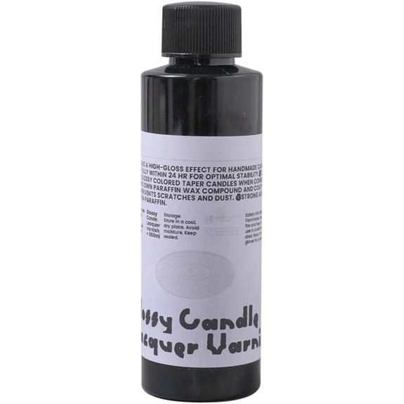 BOOWAN NICOLE Water-Based Glossy Candle Lacquer Varnish (A0447)