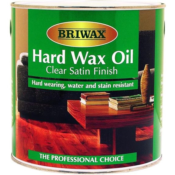 Briwax Hard Wax Oil Clear Satin Finish 2.5 Liter