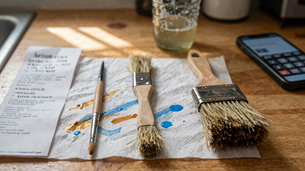 brush material size handle