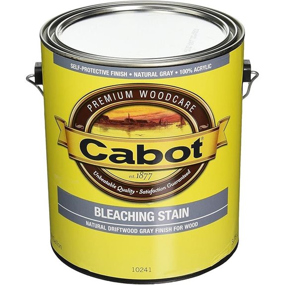 Cabot Bleaching Wood Stain Driftwood Gray 1 Gallon