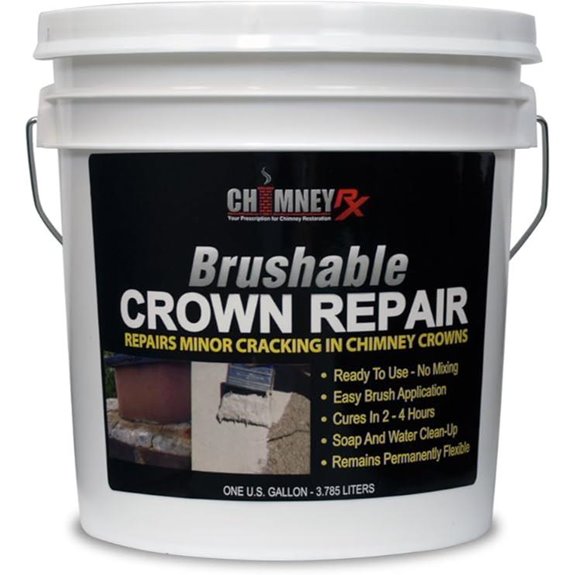 ChimneyRx Brushable Crown Repair Coating 1 Gallon