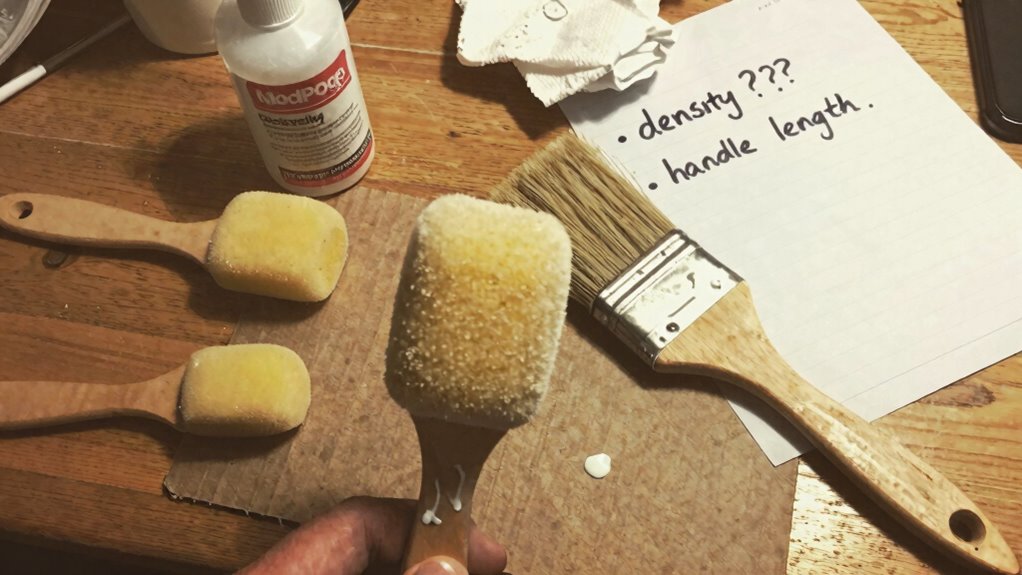 choose foam brush wisely