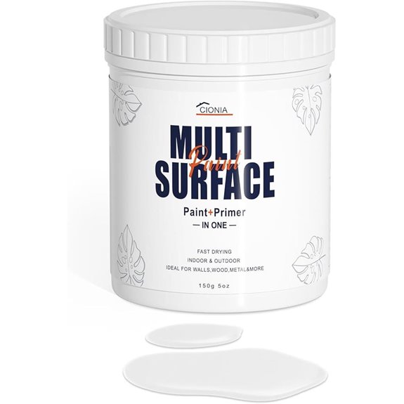 CIONIA All-in-One White Paint for Interior/Exterior 5 Oz