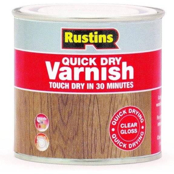 Rustins Quick Dry Varnish Clear Gloss 250ml