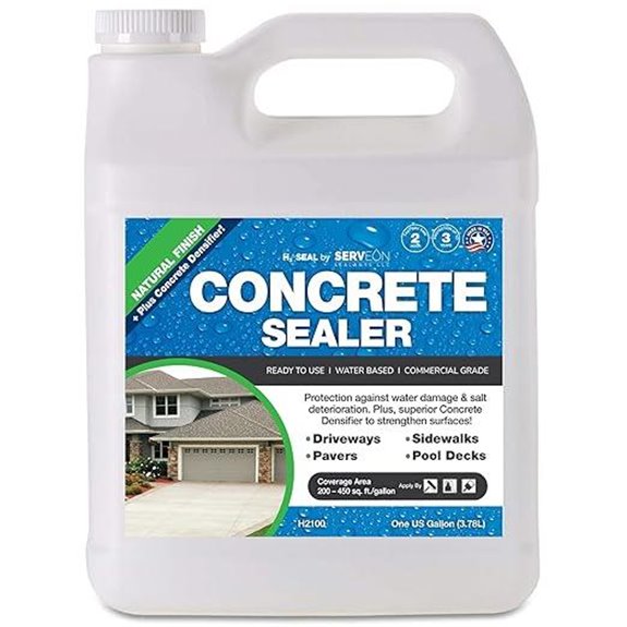 Serveon Concrete Driveway Sealer Plus Densifier (1 Gallon)