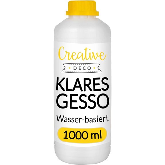 Creative Deco Clear Gesso Acrylic Primer (33.81 oz)