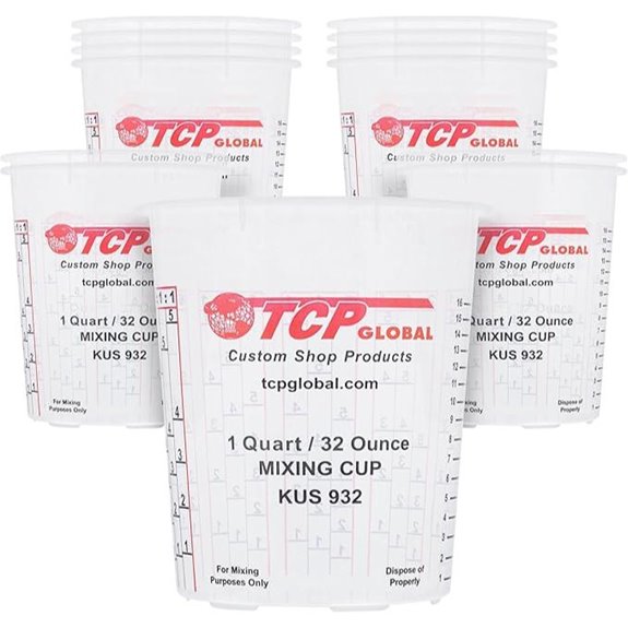 Custom Shop 32-Ounce Paint Mixing Cups (12-Pack)