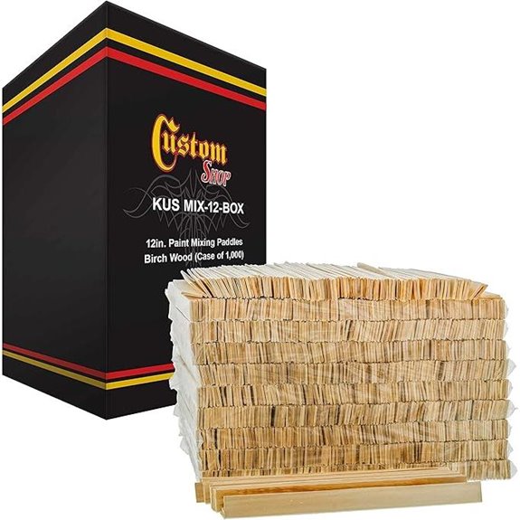 Custom Shop 12 Wood Craft and Paint Sticks (1000-Pack)