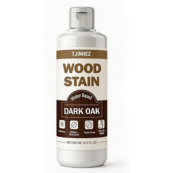Dark Oak Wood Stain 8.5oz Water-Based Finish