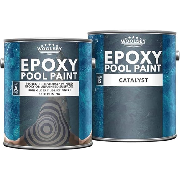 WOOLSEY Epoxy Pool Paint for Pools - Dawn Blue