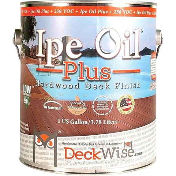 DeckWise Ipe Oil Plus Hardwood Deck Finish (1-Gallon)