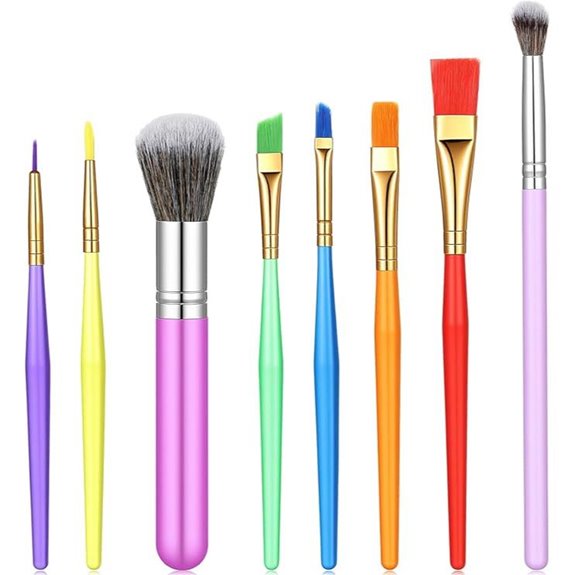 8 PCS Cake Decorating Brushes Fondant Tools