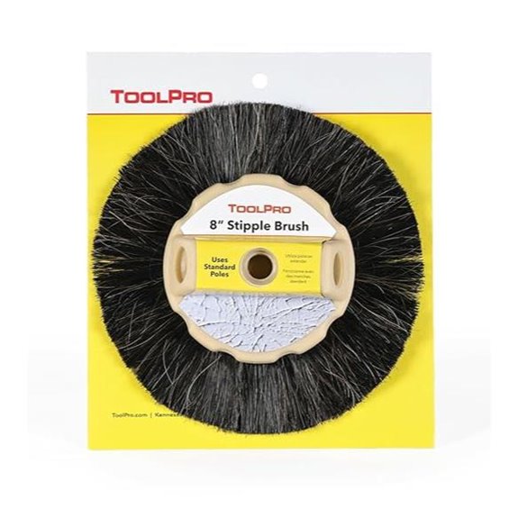 ToolPro 8-Inch Horse Hair Stipple Brush