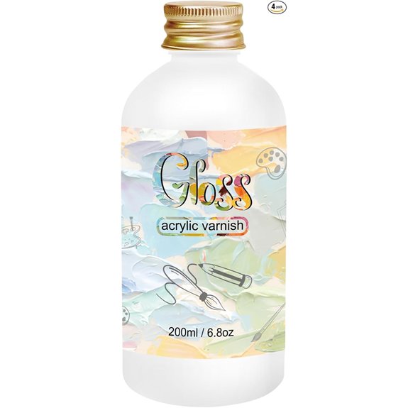 EIGTWEN Gloss Acrylic Varnish 200ml (Anti-Yellowing)