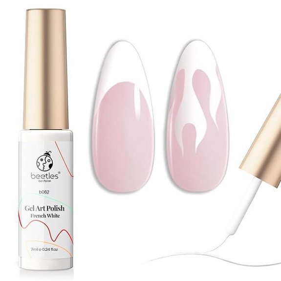 beetles Classic White Gel Liner Nail Polish 7ml