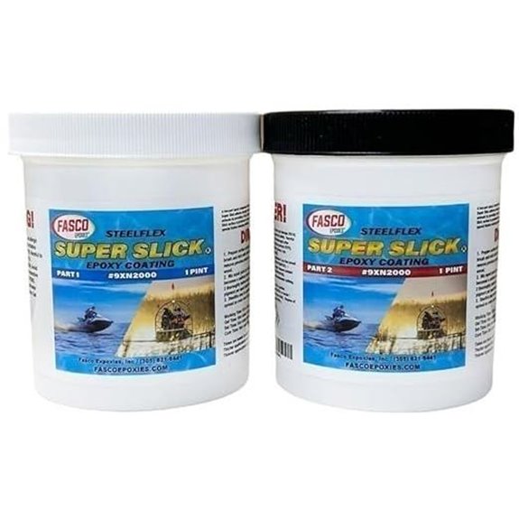 Fasco Super Slick 2000 Epoxy Bottom Coating (Quart Kit)