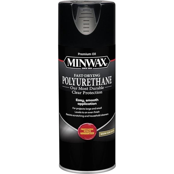 Minwax Fast Drying Polyurethane Spray Clear Semi-Gloss