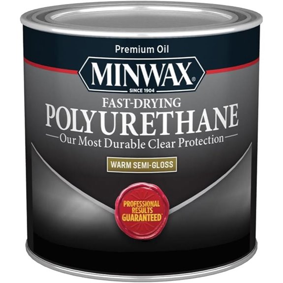 Minwax Fast Drying Polyurethane Wood Finish ½ Pint