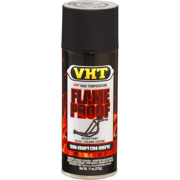 VHT FLAMEPROOF Coating Flat Black