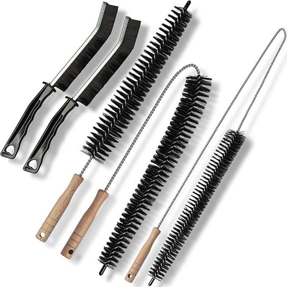 Dryer Vent Cleaner Kit with 3 Flexible Brushes