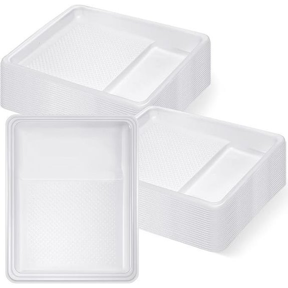 Geelin 40 Pcs 9 Inch Disposable Paint Tray Liner