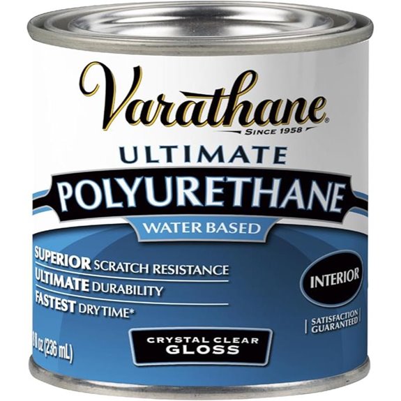 Varathane Crystal-Clear Interior Polyurethane (Gloss Half Pint)