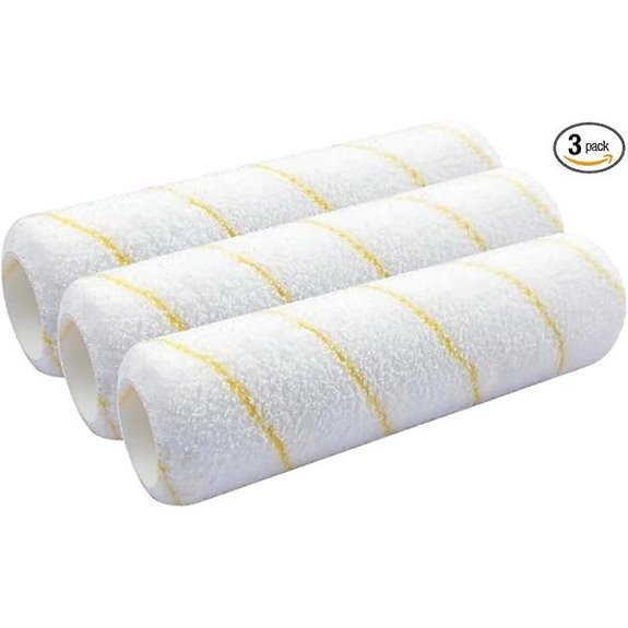 Great Andrew 3-Pack 9 Paint Roller Covers (1/2 Nap)