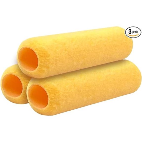 Great Andrew 3 PCS 9 Paint Roller Covers (3/8 Nap)
