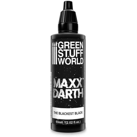 Green Stuff World Maxx Darth Black Paint 60ml