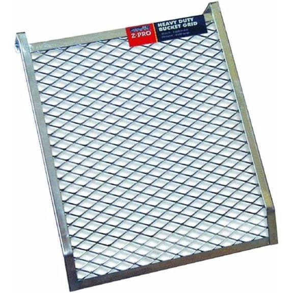 Premier 5 Gallon 4-Sided Heavy-Duty Paint Bucket Grid Metal 5GGSS