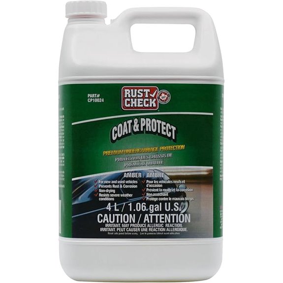 Coat & Protect Heavy Duty Undercoating for Trucks - 4 Liters