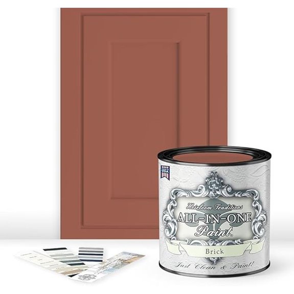 Heirloom Traditions All-in-One Paint Burnt Cinnamon Quart