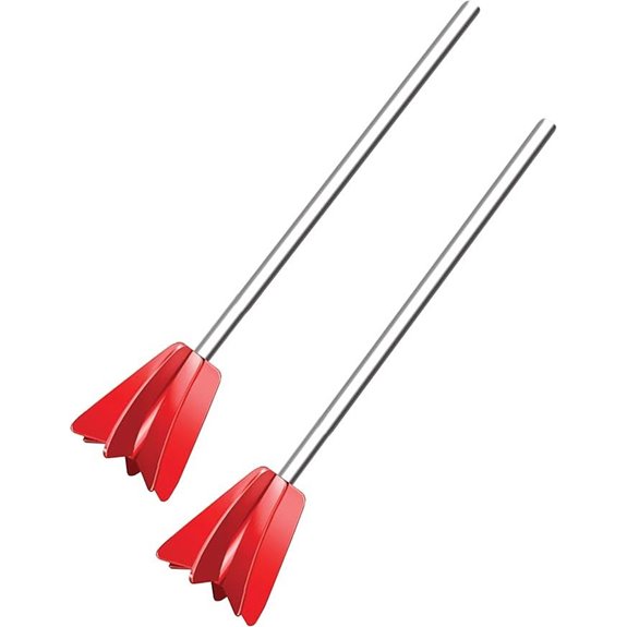 ALLWAY HMQ Helix Paint Mixer Drill Attachment (2-Pack)