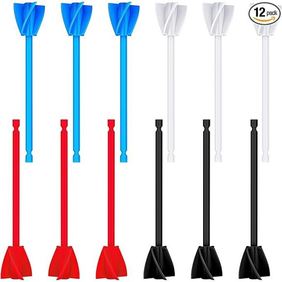 12 Pieces Helix Paint Mixer Drill Attachments