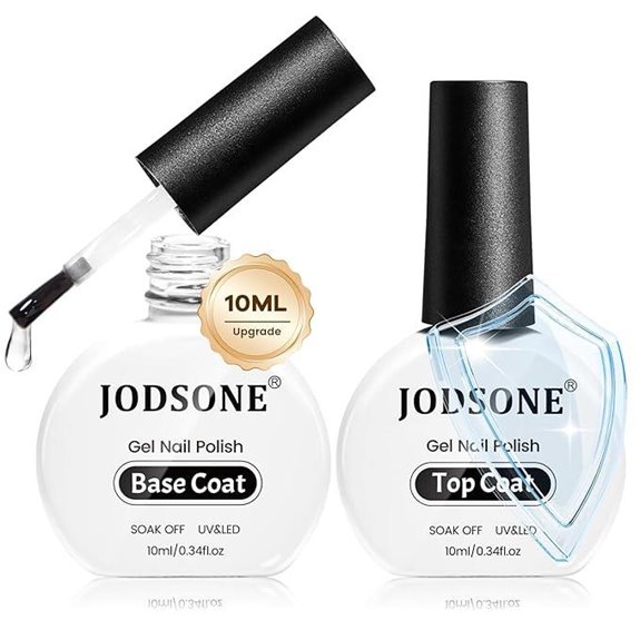 JODSONE Gel Top Coat & Base Coat Set
