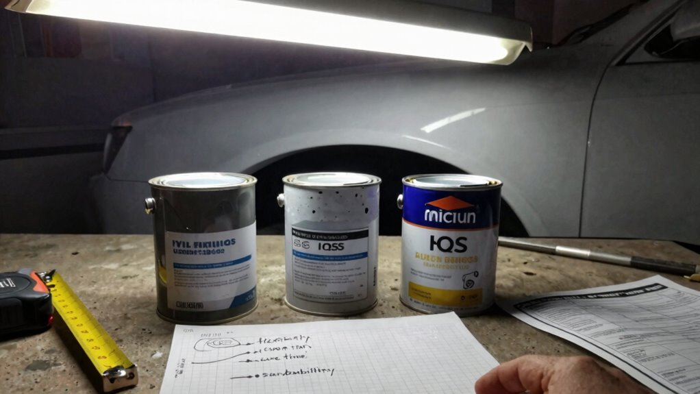 key factors for undercoats