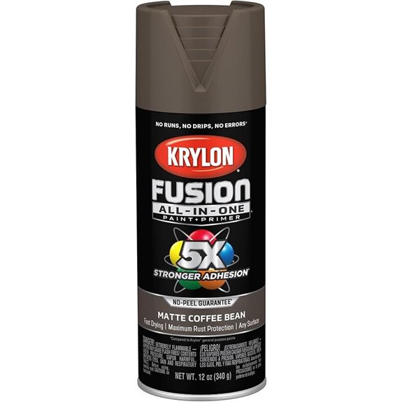 Krylon Fusion All-In-One Matte Coffee Bean 12 oz
